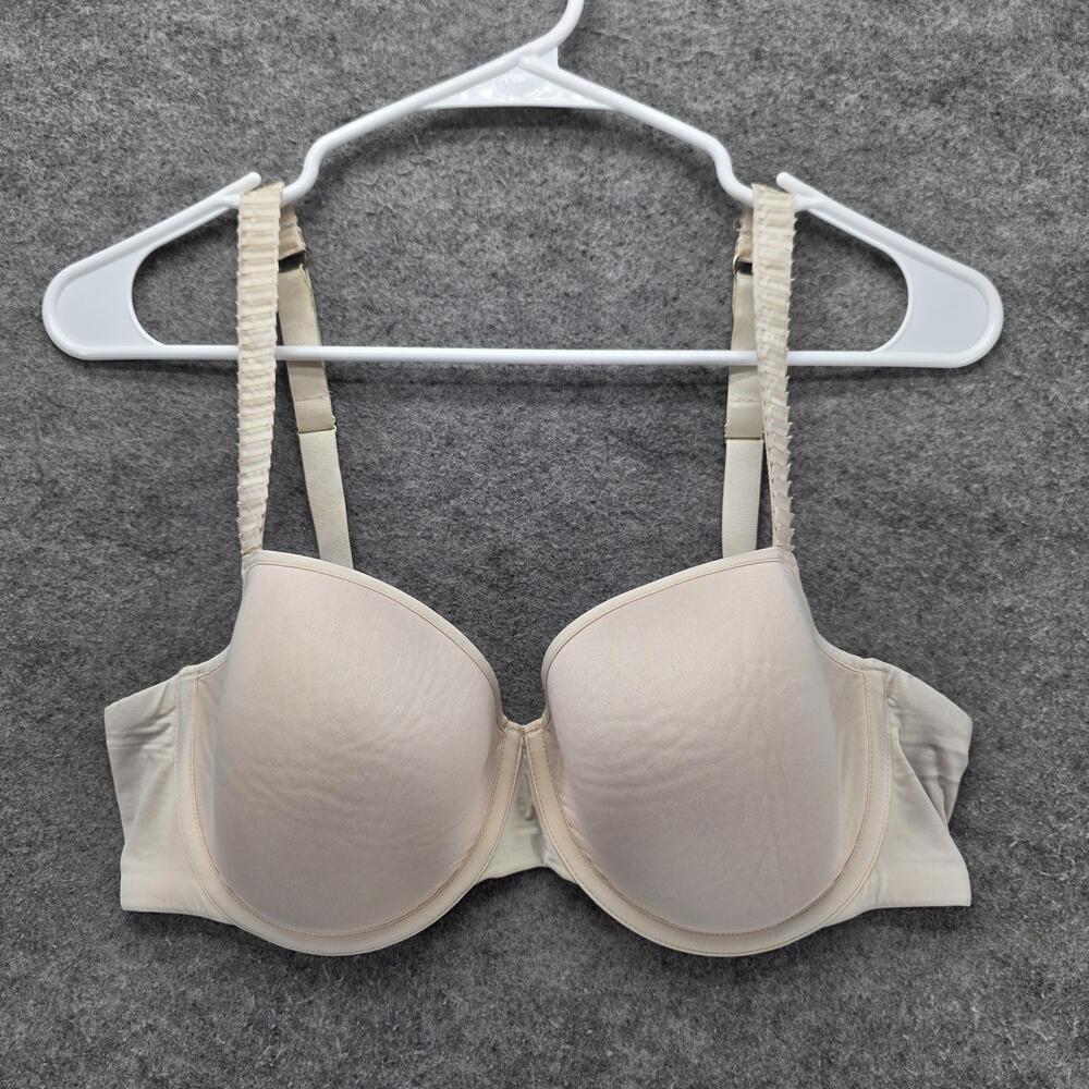 ThirdLove Bra Womens 36D Beige Classic T-Shirt Underwire Lightly Lined Molded